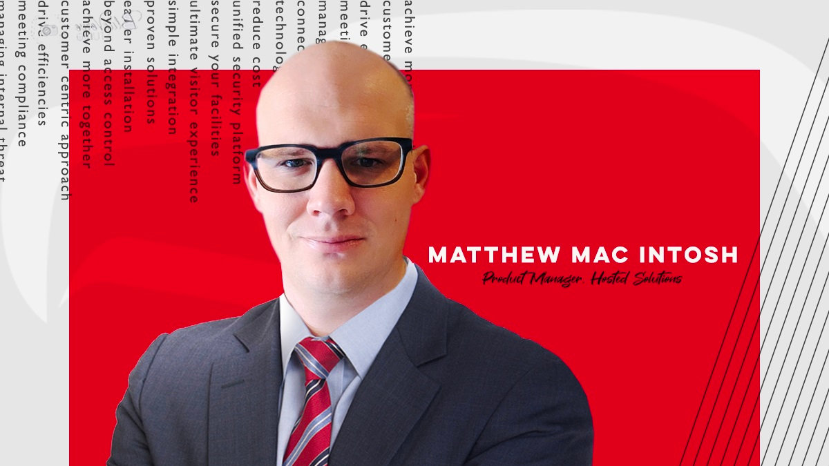 Photo of Matthew MacIntosh, project manager, hosted solutions