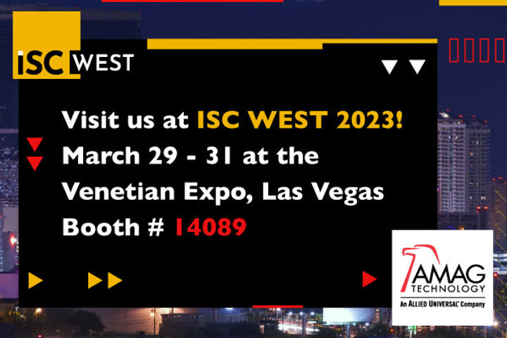 ISC West 2023 AMAG booth information