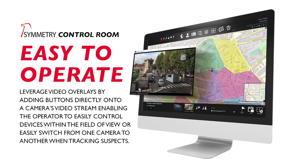 Symmetry control room; easy to operate